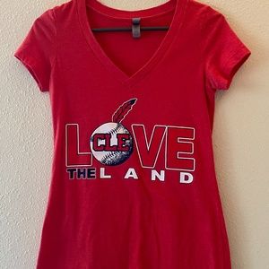 Cleveland Indians Graphic Tee Shirt